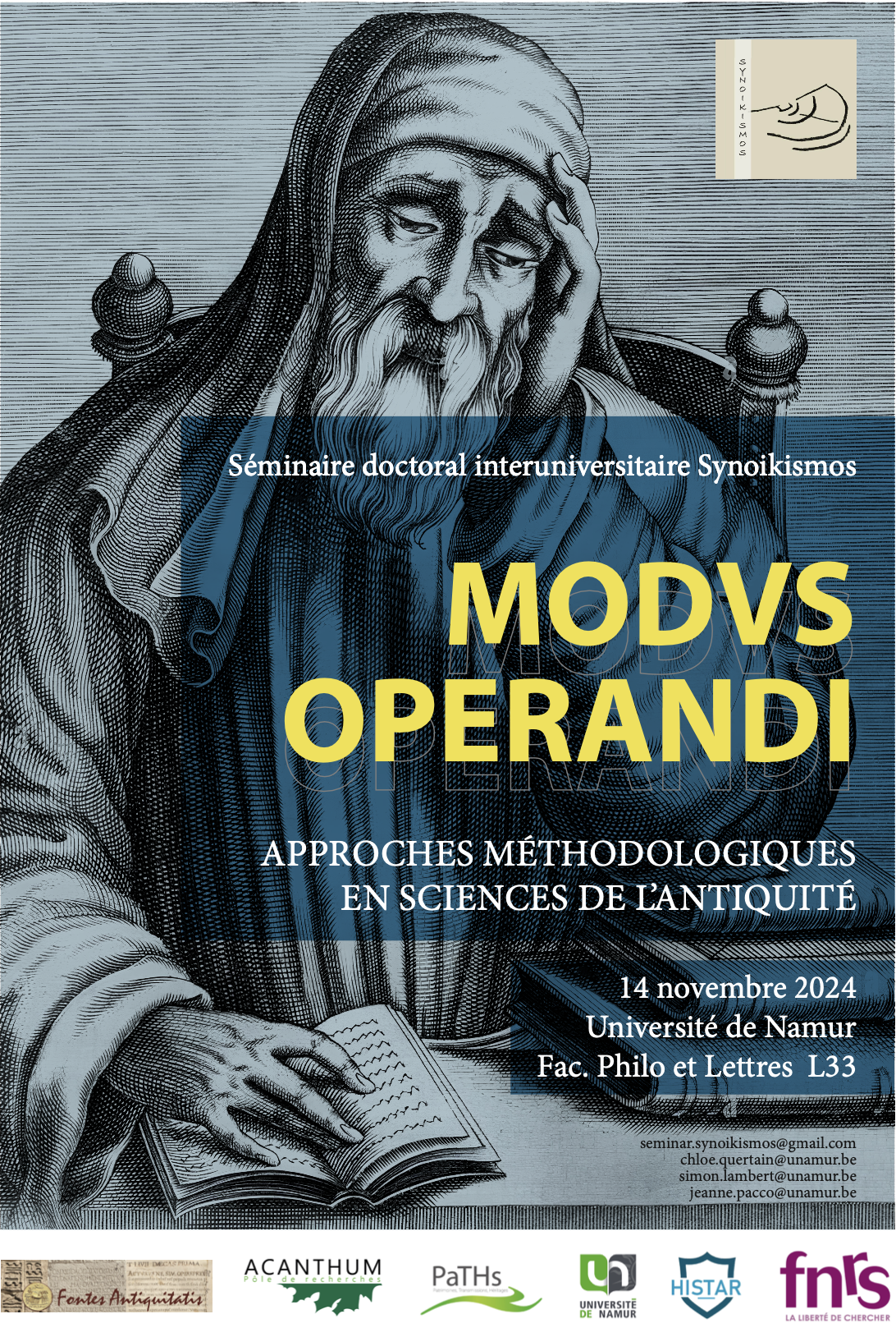 Affiche – Modus operandi