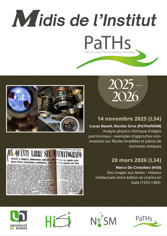 Midis de PaTHs 2025-2026 – Affiche