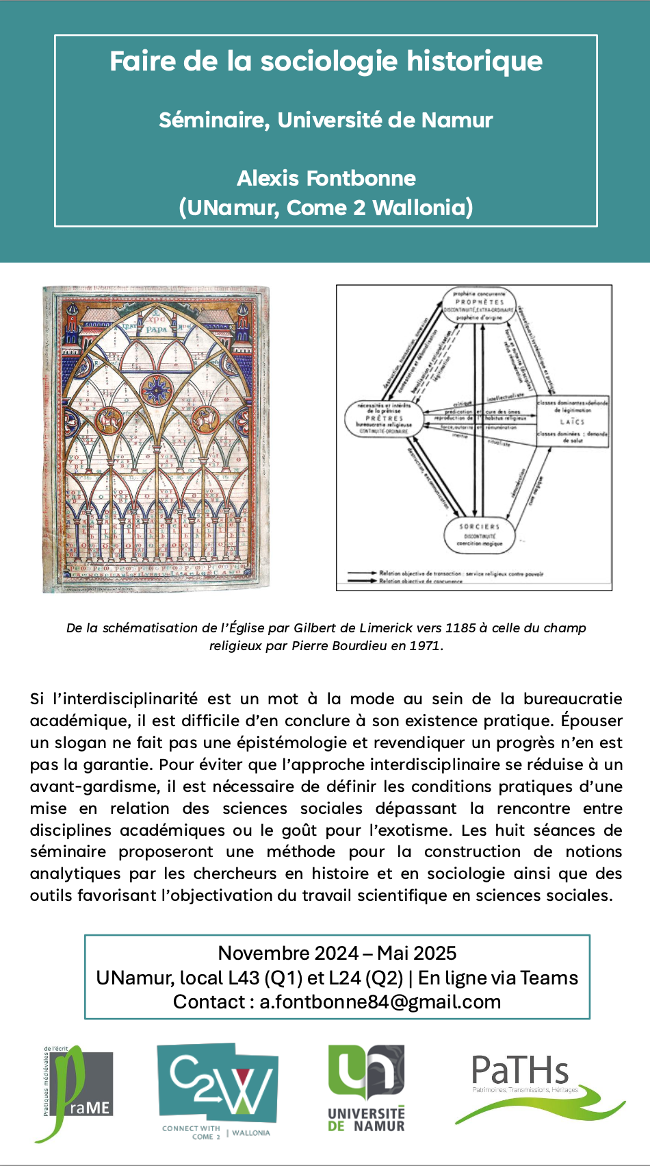 Affiche – Faire de la sociologie historique