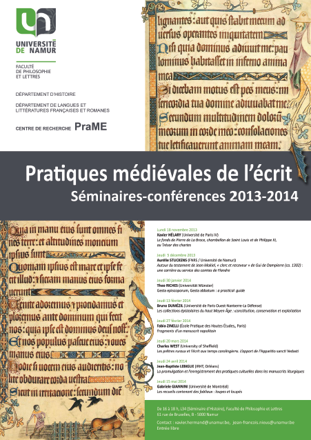 Affiche – PraME 2013-2014